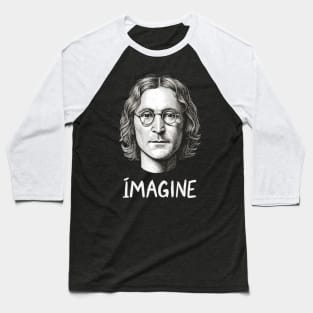 john lennon imagine Baseball T-Shirt